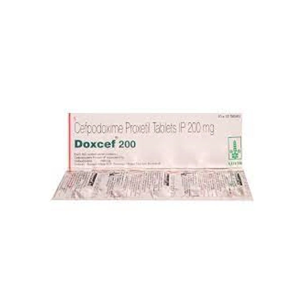 Doxcef 200 Tablet  - Prescription Required