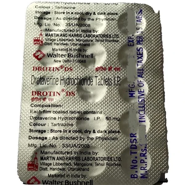 Drotin DS Tablet  - Prescription Required