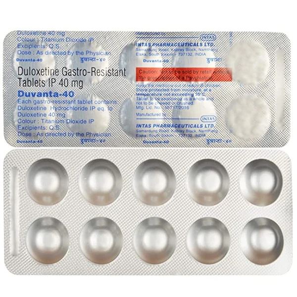 Duvanta 40 Tablet  - Prescription Required