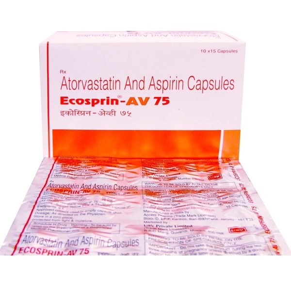 Ecosprin-AV 75 Capsule  - Prescription Required