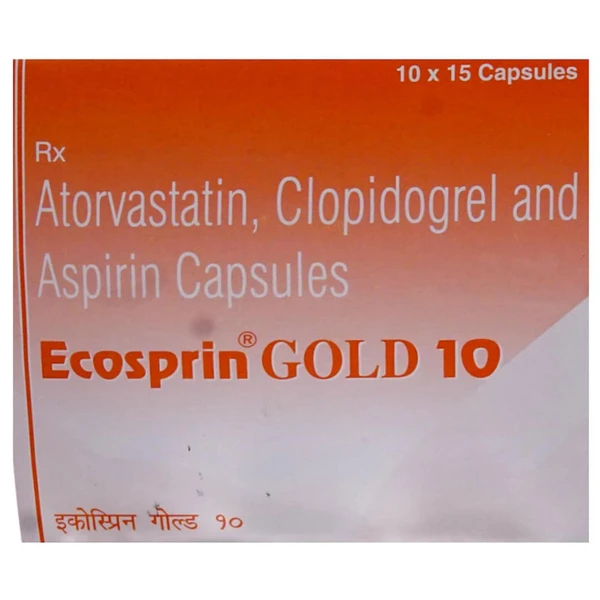 Ecosprin Gold 10 Capsule  - Prescription Required