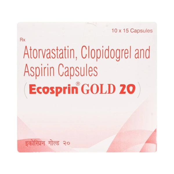 Ecosprin Gold 20 Capsule - Prescription Required