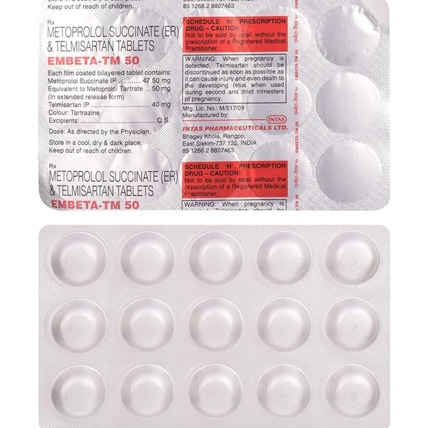 Embeta-TM 50 Tablet  - Prescription Required