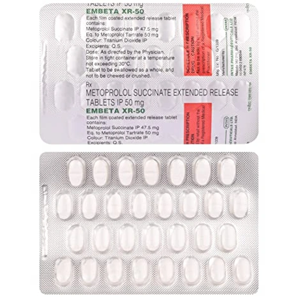 Embeta XR 50 Tablet  - Prescription Required