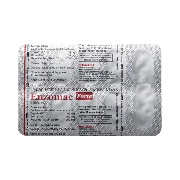 Enzomac Forte Tablet  - Prescription Required