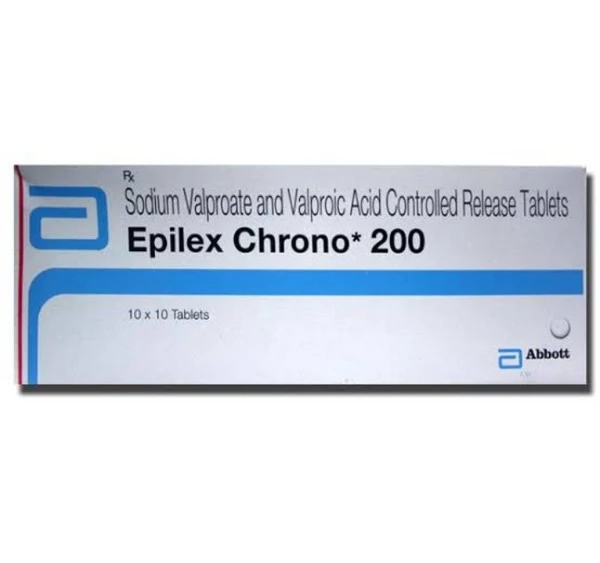 Epilex Chrono 200 Tablet  - Prescription Required