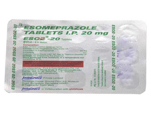 Esoz 20 Tablet  - Prescription Required