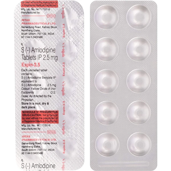 Espin 2.5 Tablet  - Prescription Required