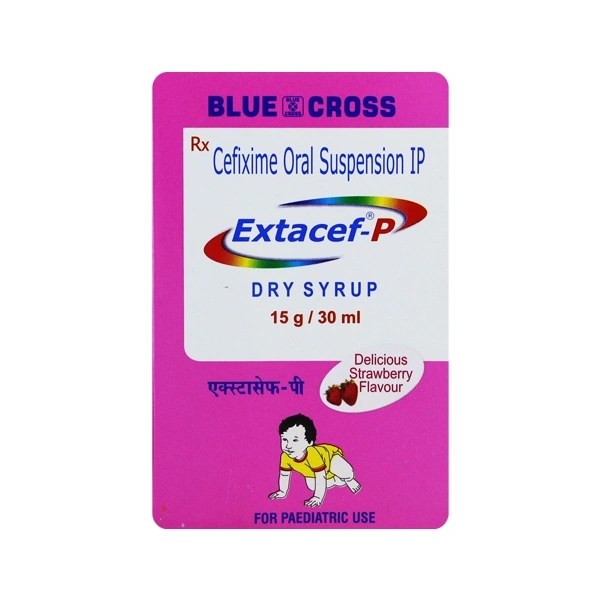 Extacef P 50mg Dry Syrup  - Prescription Required