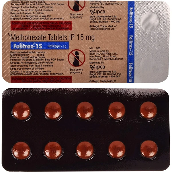 Folitrax 15 Tablet  - Prescription Required