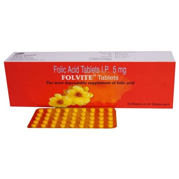 Folvite 5mg Tablet 