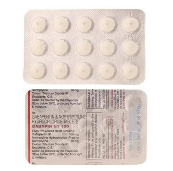 Gabapin NT 100 Tablet  - Prescription Required