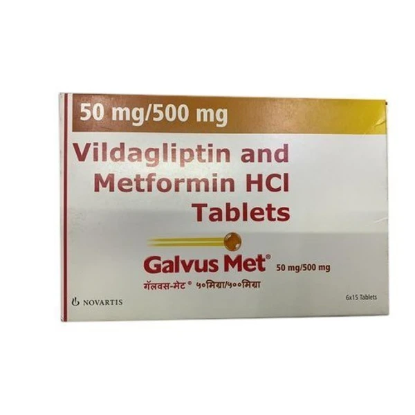 Galvus Met 50mg/500mg Tablet  - Prescription Required