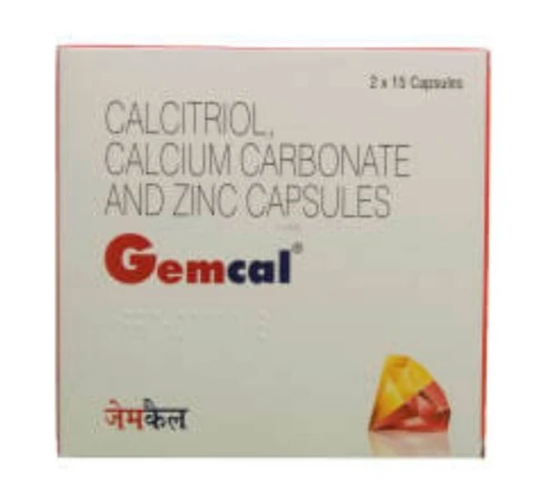 Gemcal Soft Gelatin Capsule 