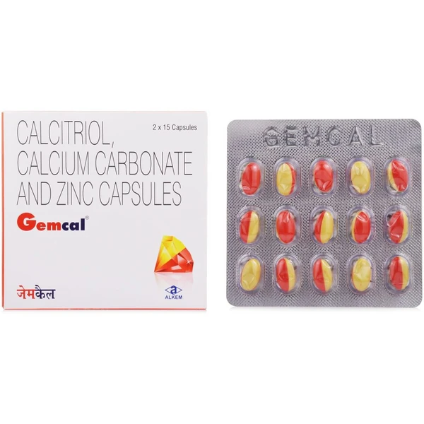 Gemcal Soft Gelatin Capsule 