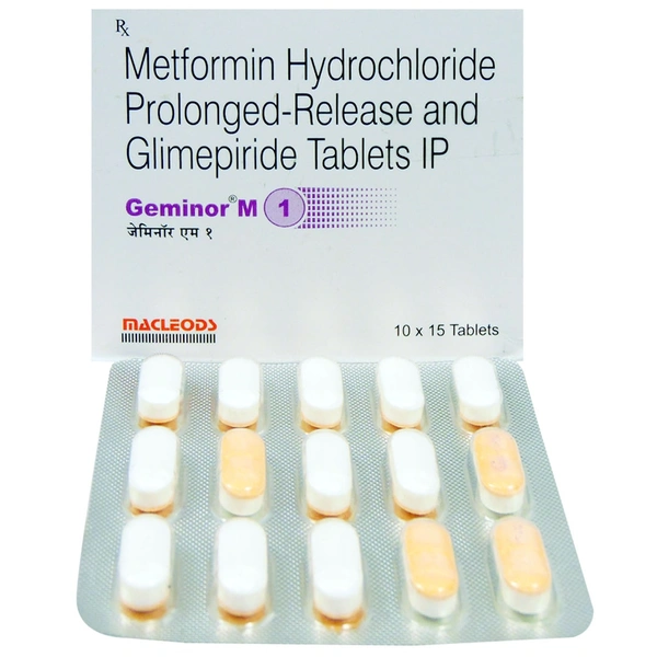 Geminor M 1 Tablet  - Prescription Required