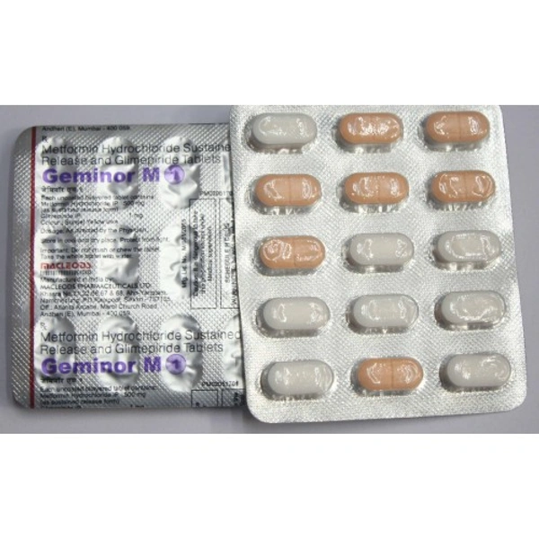 Geminor M 1 Tablet  - Prescription Required