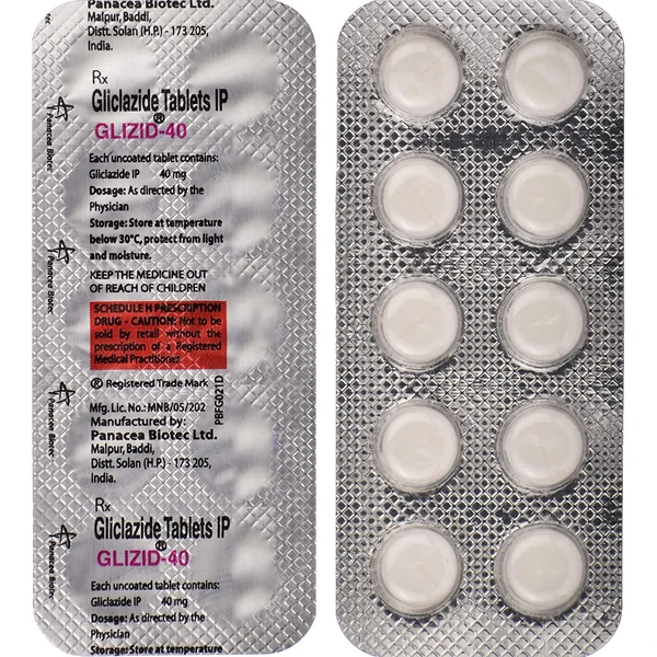 Glizid 40 Tablet  - Prescription Required