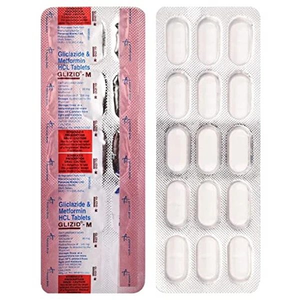 Glizid-M Tablet  - Prescription Required
