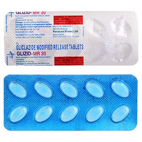 Glizid-MR 30 Tablet  - Prescription Required