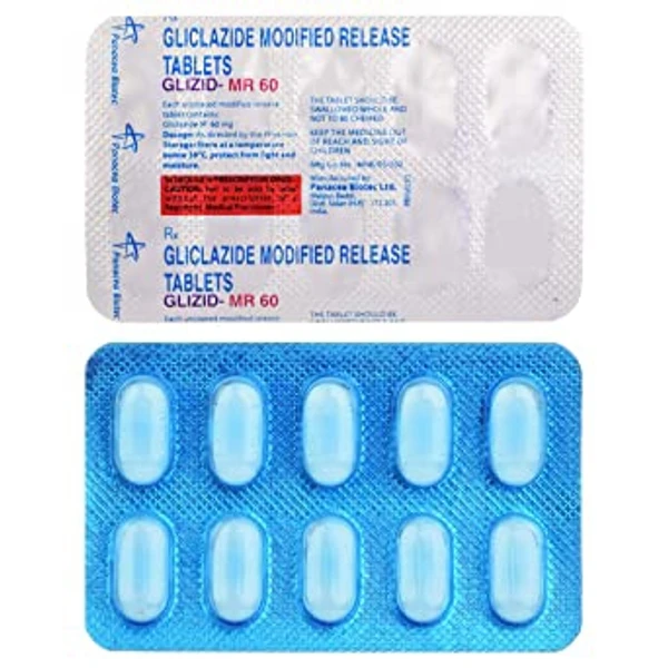 Glizid-MR 60 Tablet  - Prescription Required