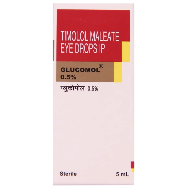 Glucomol 0.5% Eye Drop - Prescription Required