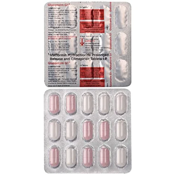 Gluconorm-G 1 Tablet  - Prescription Required