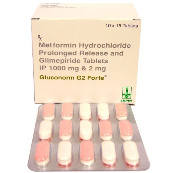 Gluconorm G2 Forte Tablet  - Prescription Required