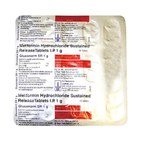 Gluconorm SR 1 gm Tablet  - 