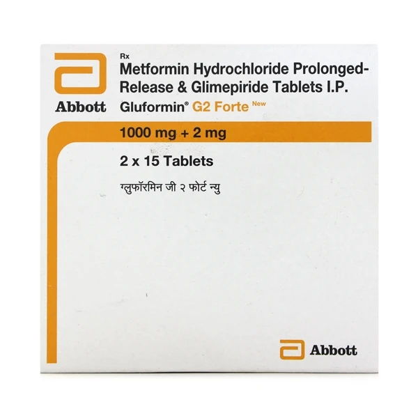 Gluformin G2 Forte New Tablet  - Prescription Required
