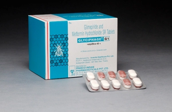 Glyciphage-G 1 Tablet  - Prescription Required