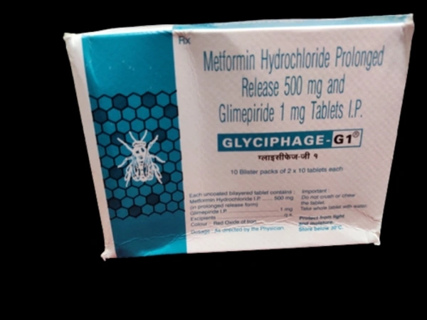 Glyciphage-G 1 Tablet  - Prescription Required