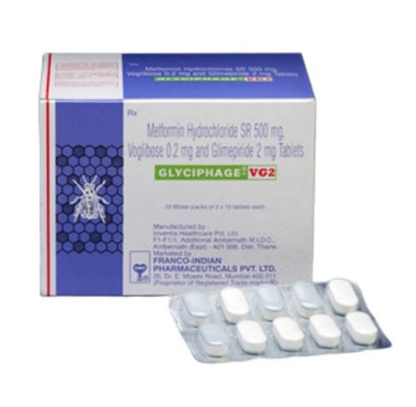 Glyciphage-VG2 Tablet  - Prescription Required