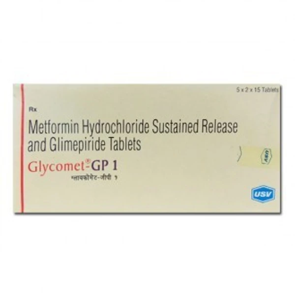 Glycomet-GP 1 Tablet  - Prescription Required