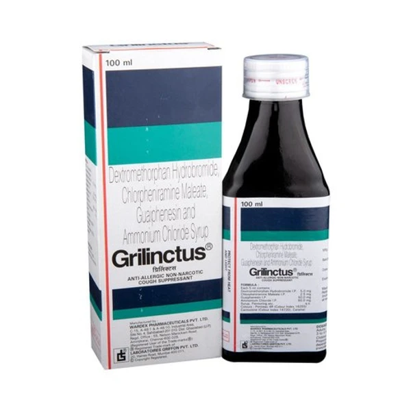 Grilinctus Syrup  - Prescription Required