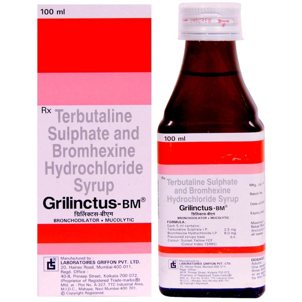 Grilinctus-BM Syrup  - Prescription Required