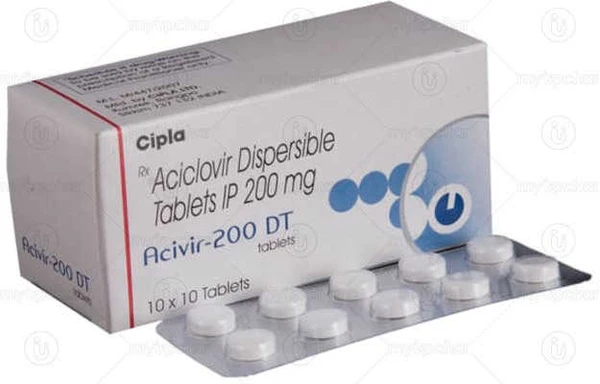 Acivir 200 DT Tablet - Prescription Required