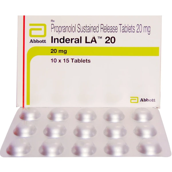 Inderal LA 20 Tablet  - Prescription Required