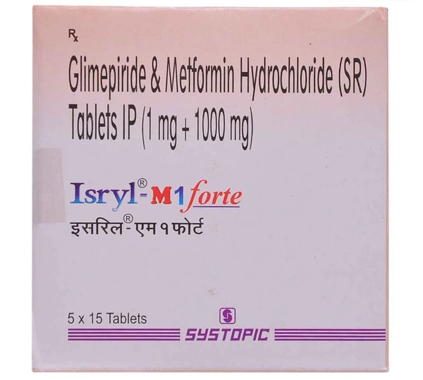 Isryl-M 1 Forte Tablet  - Prescription Required