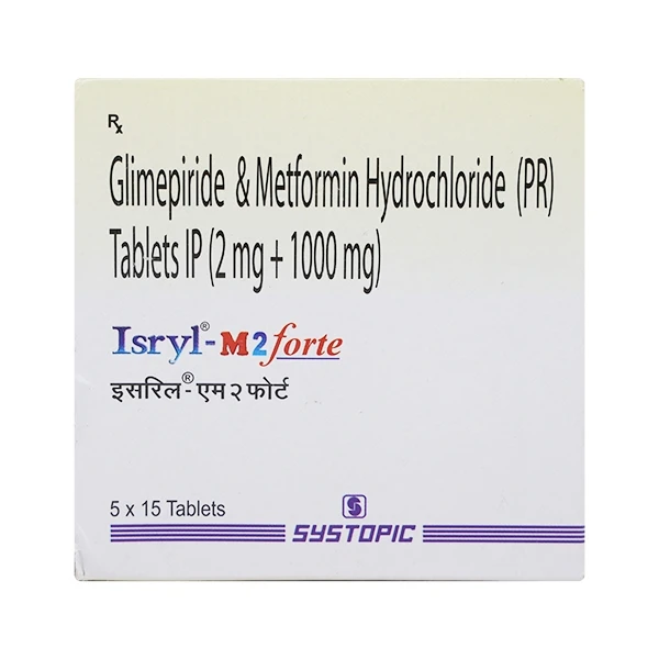 Isryl-M 2 Forte Tablet  - Prescription Required