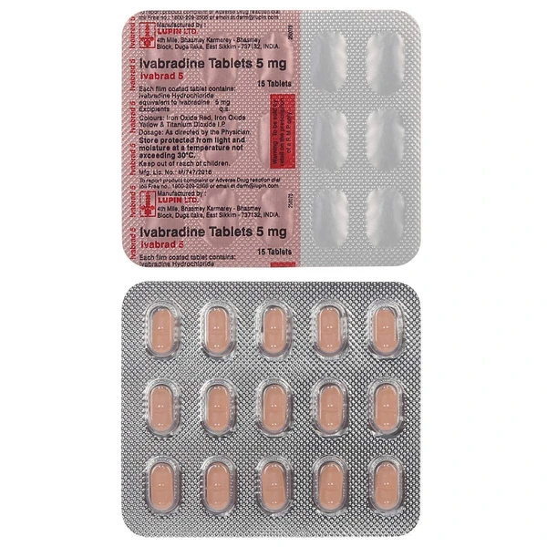 Ivabrad 5 Tablet  - Prescription Required