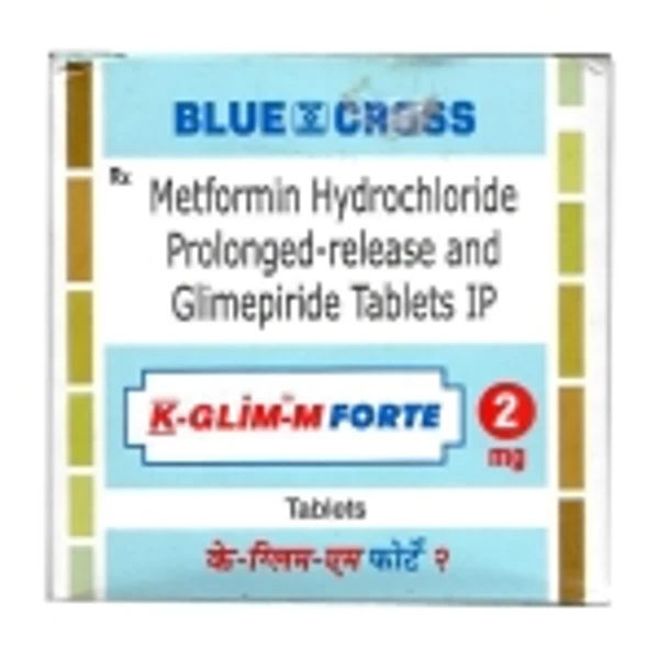 K-Glim-M Forte 1mg Tablet  - Prescription Required