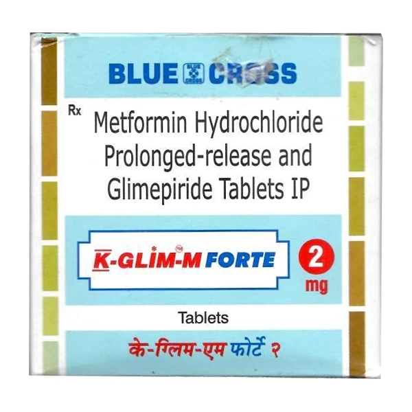  K Glim M Forte 2mg Tablet  - Prescription Required