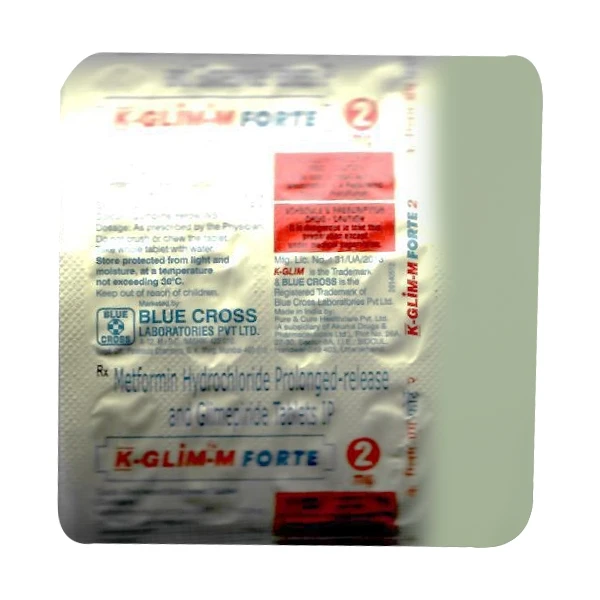  K Glim M Forte 2mg Tablet  - Prescription Required