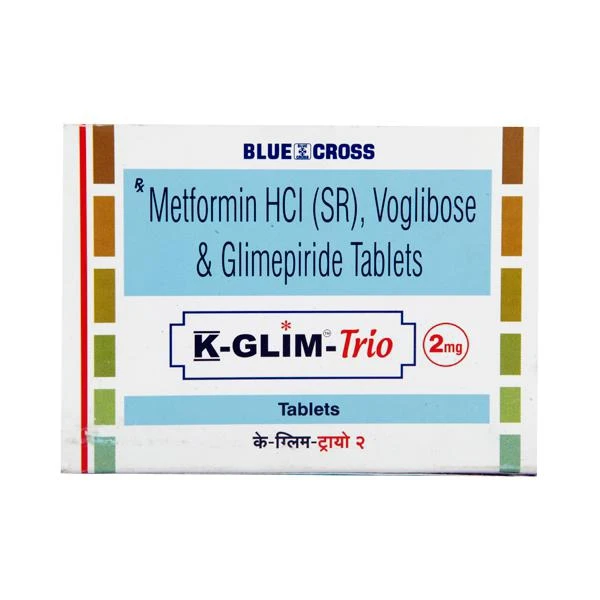  K Glim Trio 2mg Tablet - Prescription Required