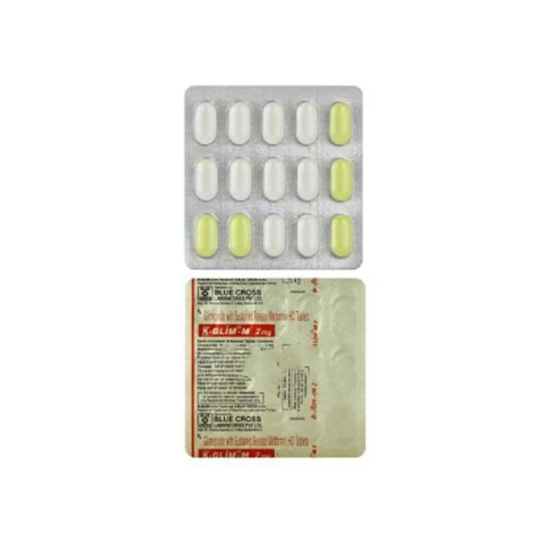 K-Glim-M 2mg Tablet  - Prescription Required