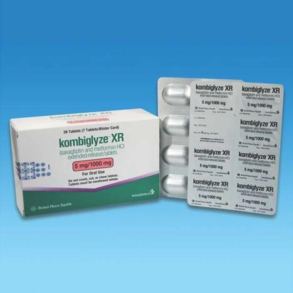 Kombiglyze XR 5mg/1000mg Tablet  - Prescription Required