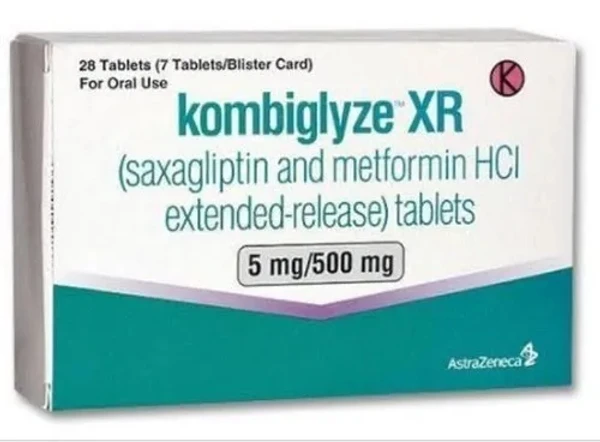 Kombiglyze XR 5mg/500mg Tablet  - Prescription Required