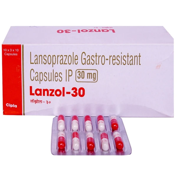 Lanzol 30 Capsule  - Prescription Required