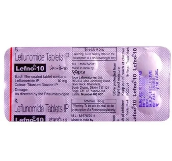 Lefno 10 Tablet  - Prescription Required
